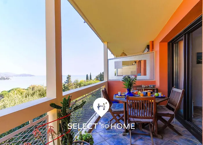 Select'sohome - Joli Avec Magnifique Vue Sur La Pour 4 Personnes !- Timelto Le Lavandou
